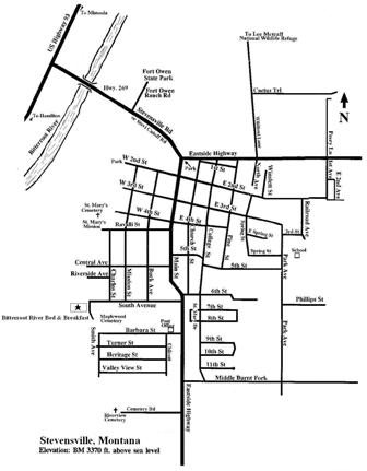 Map to the B&B
